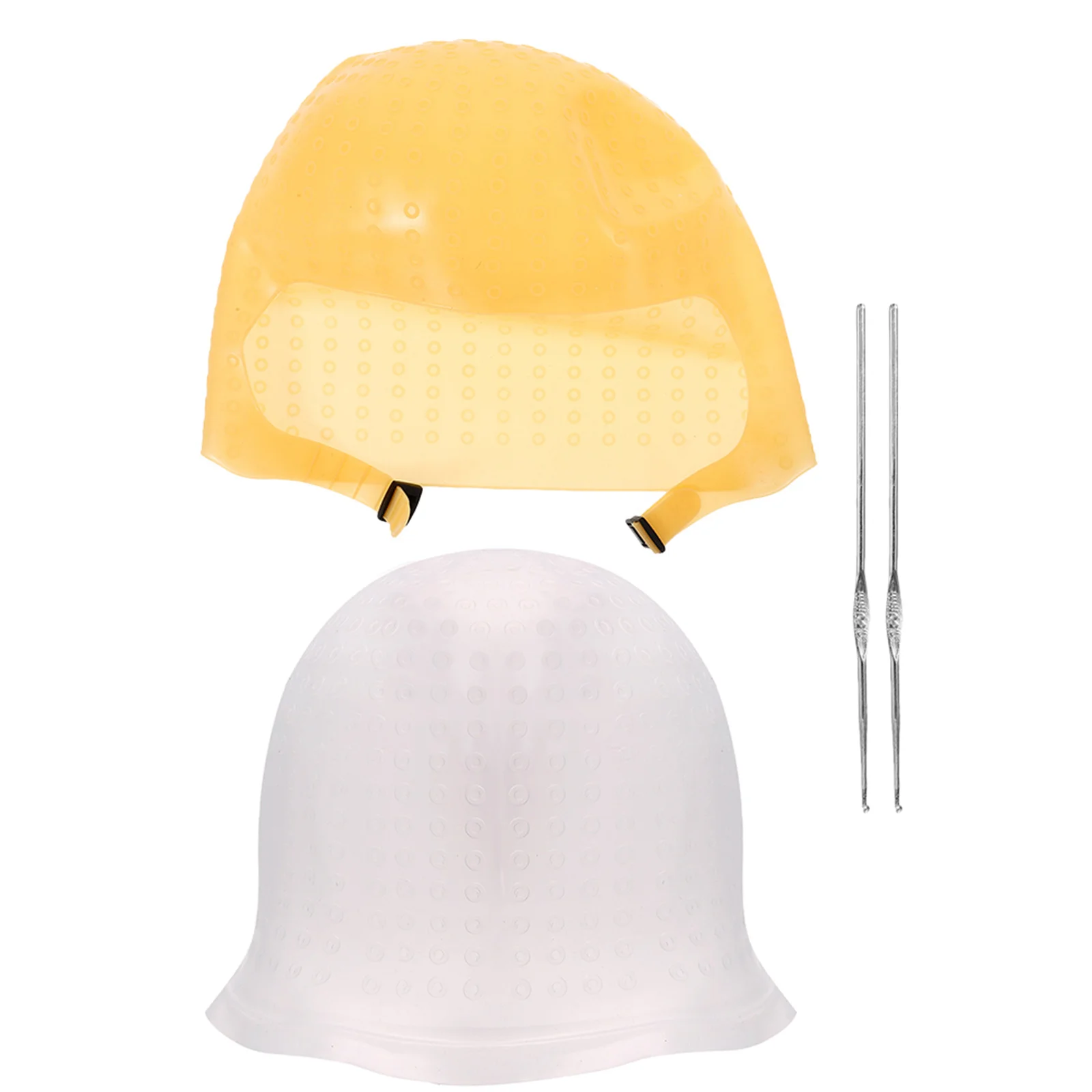 2Pcs Reusable Hair Coloring Cap with Needle Soft Silicone Streaking Tool for Clean Application and DIY Salon-Grade Highlights
2Pcs Reusable Hair Coloring Cap with Needle Soft Silicone Streaking Tool for Clean Application and DIY Salon-Grade Highlights
