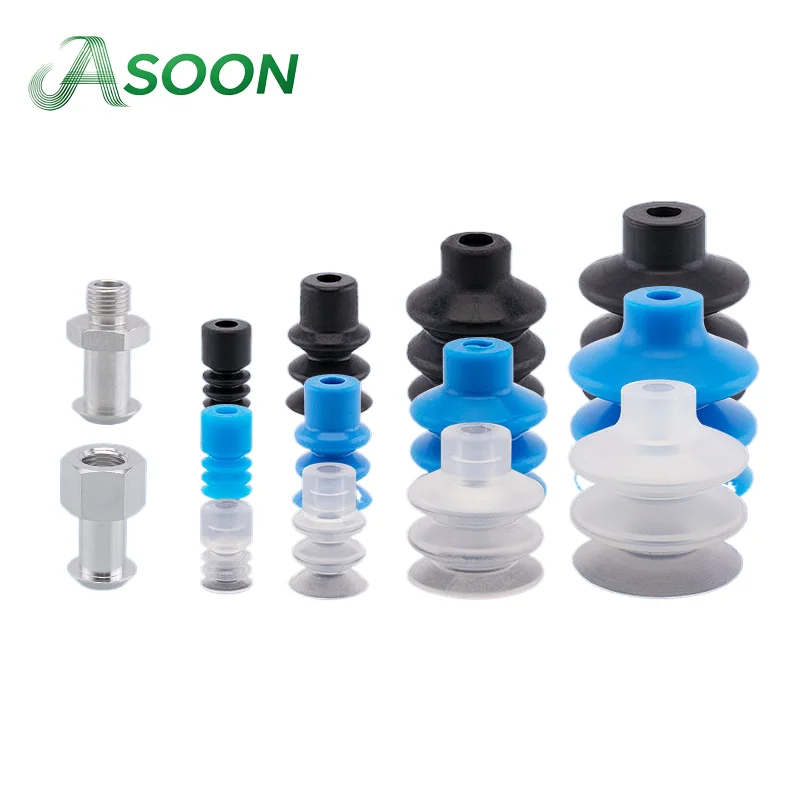 5pcs/pack FG Series Vacuum Suction Cups Corrugated Robot Vacuum Suction Cup FG-3/7/9/12/14/18/20/25/32/42/52/62/88
5pcs/pack FG Series Vacuum Suction Cups Corrugated Robot Vacuum Suction Cup FG-3/7/9/12/14/18/20/25/32/42/52/62/88