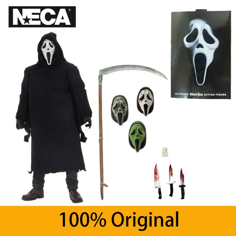 NECA 41372 Toys Scream Actiefiguur Ultimate Ghostface 7'' Action Figures Collection Doll Decoration Gift Original Model 18 cm
NECA 41372 Toys Scream Actiefiguur Ultimate Ghostface 7'' Action Figures Collection Doll Decoration Gift Original Model 18 cm