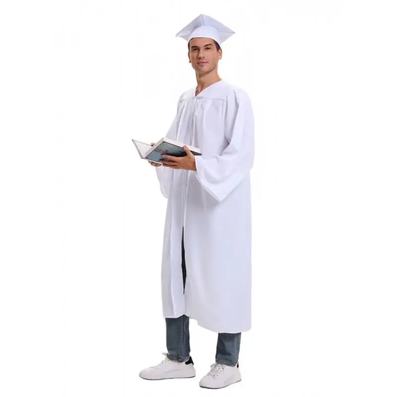 Halloween White Priest Robe Church Bachelor Costume Cosplay Stage Performance Clothing Women's Traditional Chinese Ethnic Wear
Halloween White Priest Robe Church Bachelor Costume Cosplay Stage Performance Clothing Women's Traditional Chinese Ethnic Wear
