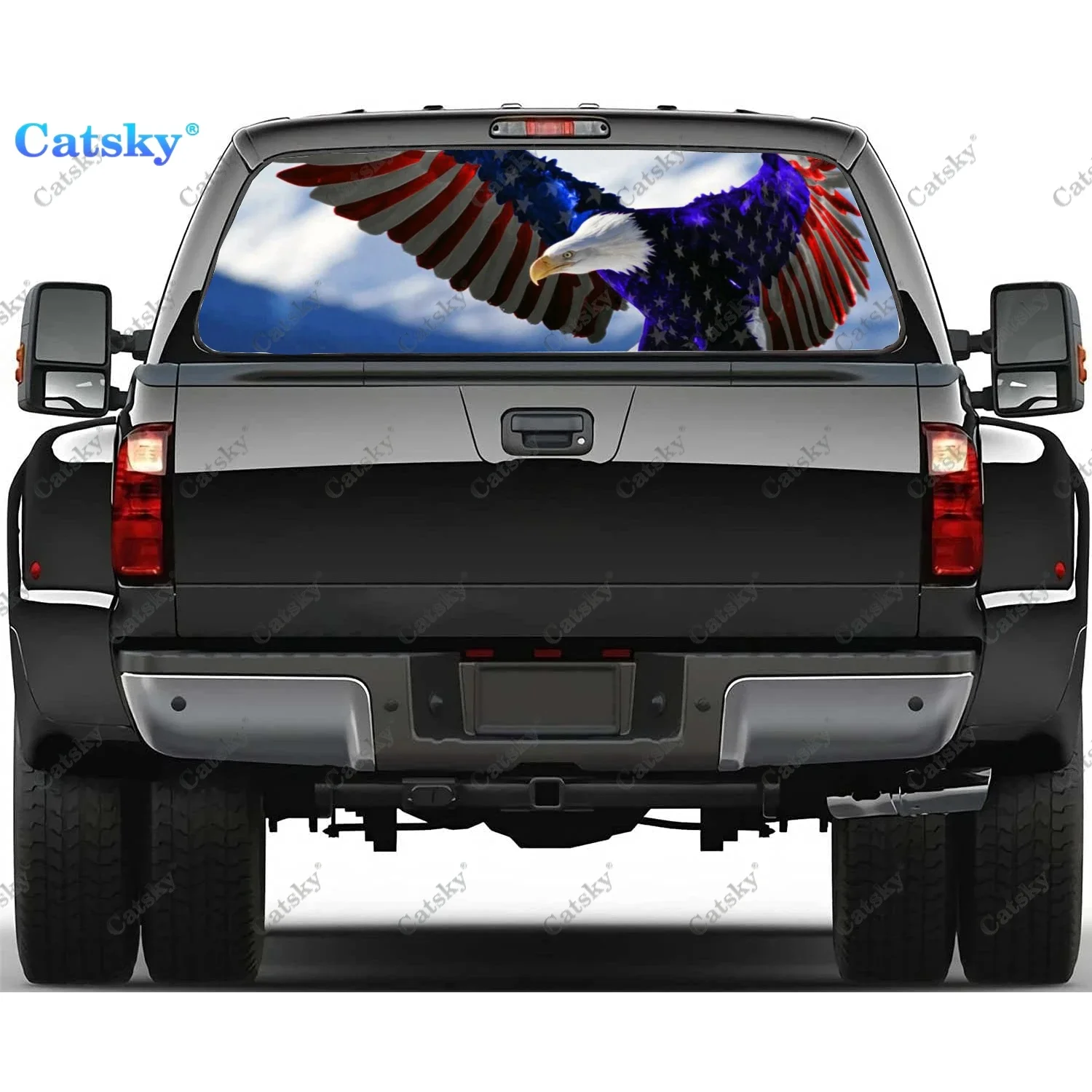 Eagle Animal Rear Window Automotive Decals and Graphics Rear Window Decals for Trucks, Car Window Decal Sticker
Eagle Animal Rear Window Automotive Decals and Graphics Rear Window Decals for Trucks, Car Window Decal Sticker