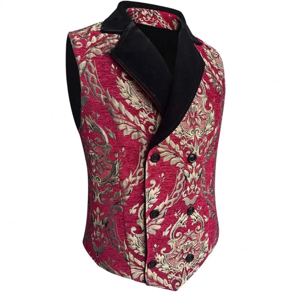 Men's Slim Fit Waistcoat Vest Single Breasted Formal Sleeveless Jacket for Wedding Business Attire
Men's Slim Fit Waistcoat Vest Single Breasted Formal Sleeveless Jacket for Wedding Business Attire