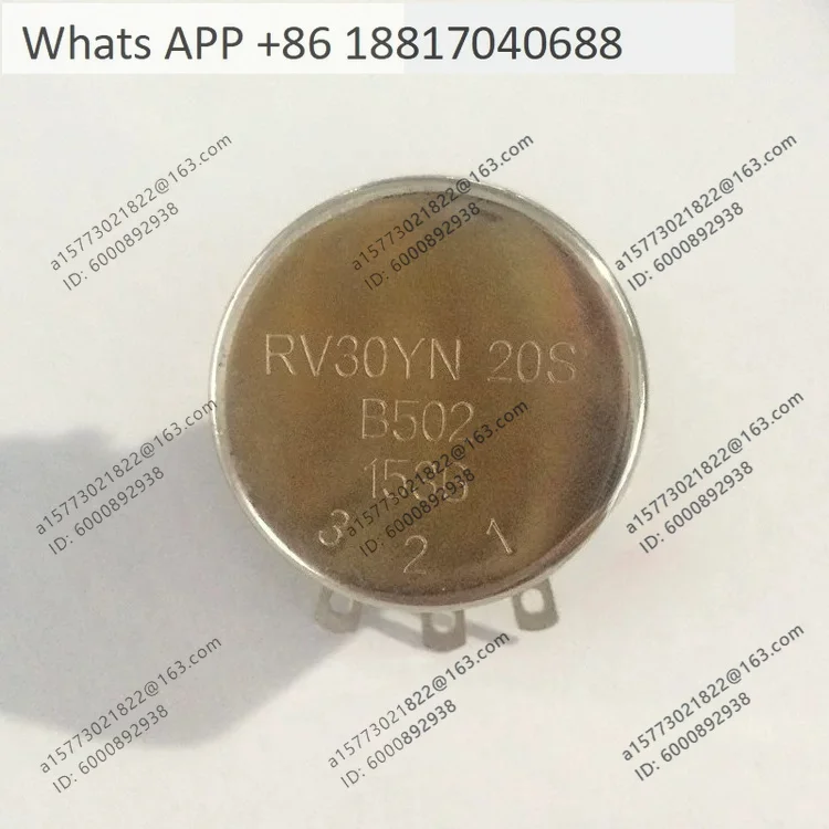 Single loop carbon membrane potentiometer RV30YN20S B502 B102 B202 B103 B104
Single loop carbon membrane potentiometer RV30YN20S B502 B102 B202 B103 B104