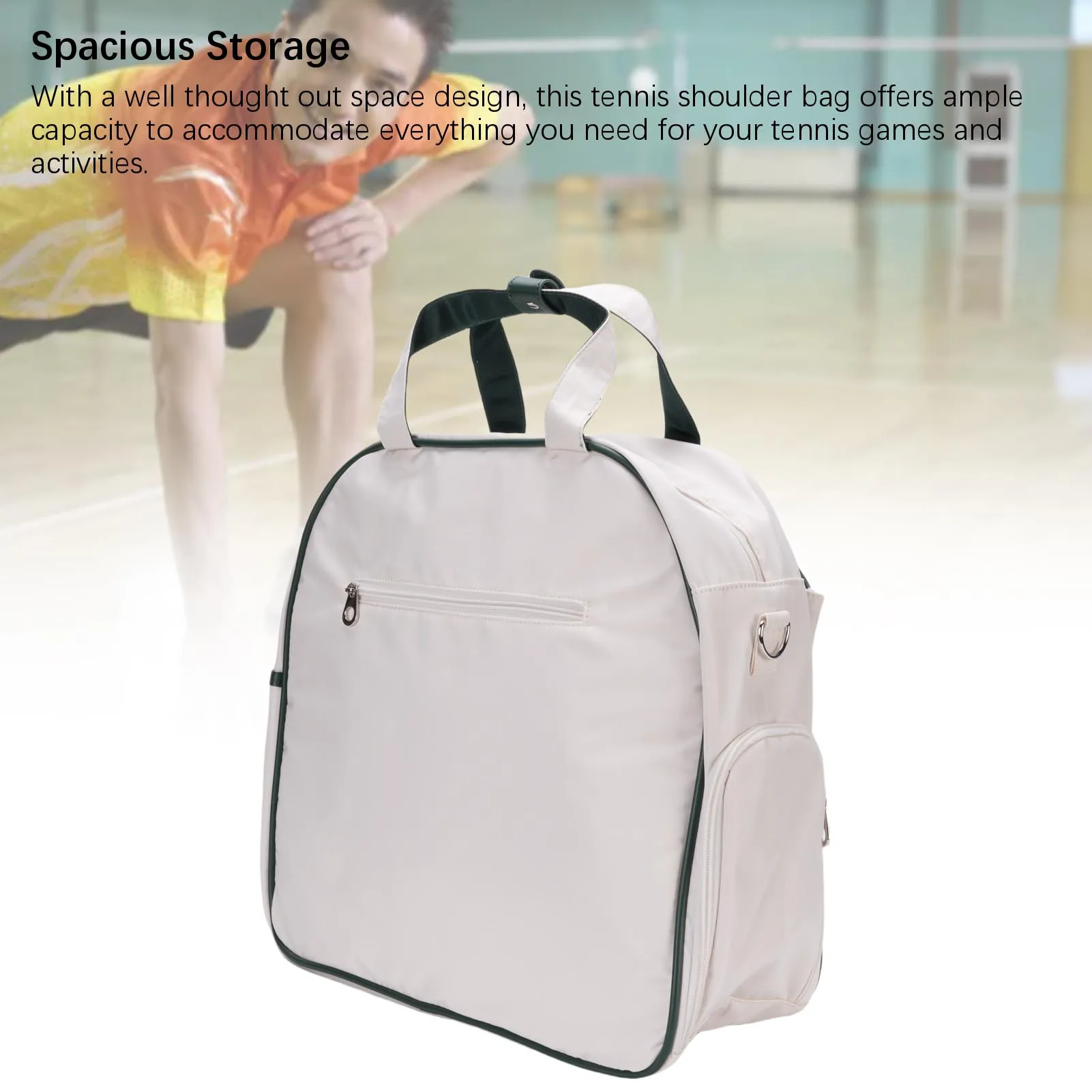 Tennis Shoulder Bag Insulated Cup Separate Shoe Compartment Waterproofing Tennis Racket Bag for Sports for Men Women
Tennis Shoulder Bag Insulated Cup Separate Shoe Compartment Waterproofing Tennis Racket Bag for Sports for Men Women