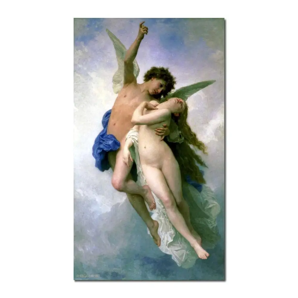 oil Painting portrait Psyche and Amour William Adolphe Bouguereau Hand painted High quality
oil Painting portrait Psyche and Amour William Adolphe Bouguereau Hand painted High quality