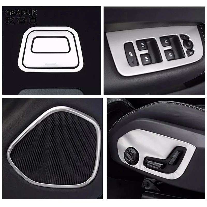 Car Styling Door Audio Speaker Trunk handle seat Armrest panel Window Glass Lift panel Interior Cover For Volvo XC60 2018-2024
Car Styling Door Audio Speaker Trunk handle seat Armrest panel Window Glass Lift panel Interior Cover For Volvo XC60 2018-2024