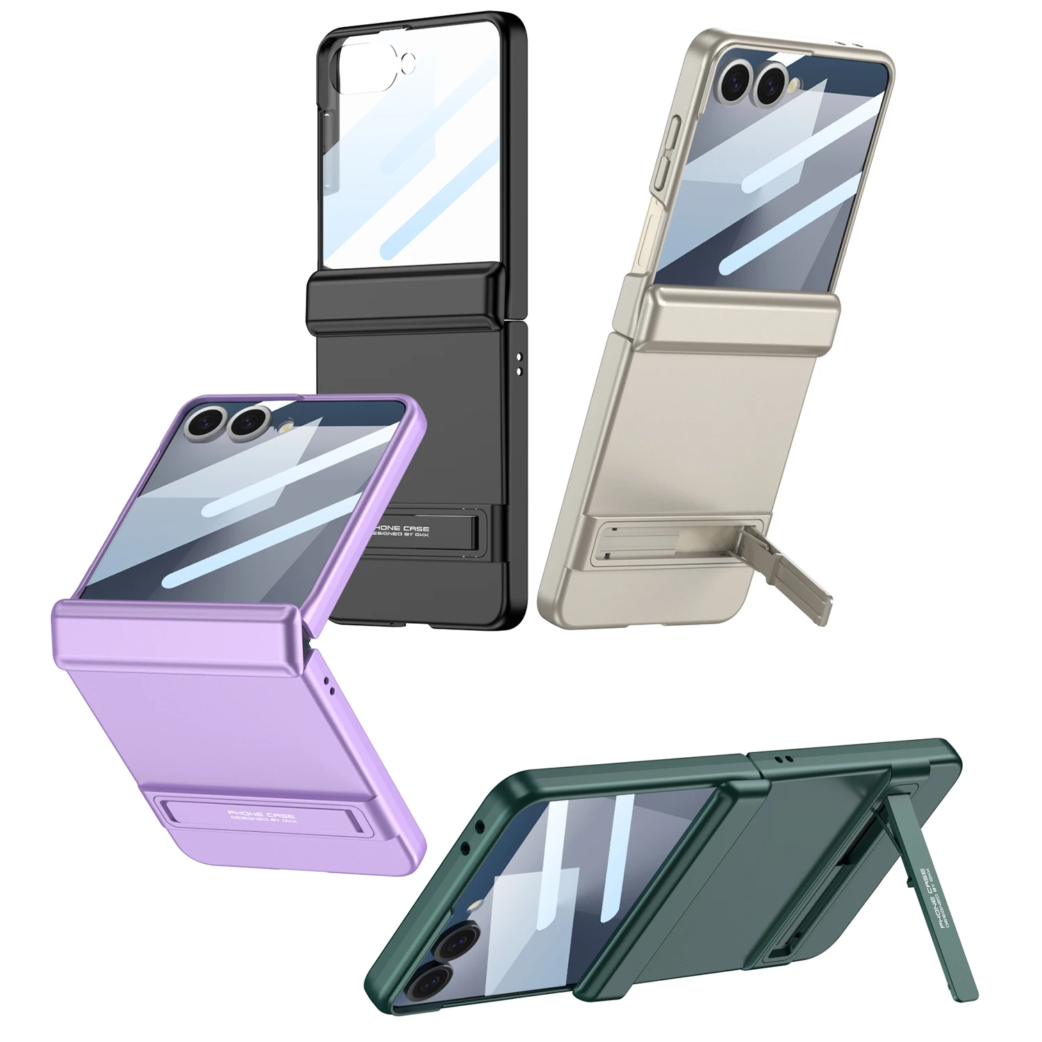 Stylish Slim Fit Case for Samsung Galaxy Z Flip7 – Lightweight & Shock-Absorbent with Built-in Screen Protector & Foldable Stan
Stylish Slim Fit Case for Samsung Galaxy Z Flip7 – Lightweight & Shock-Absorbent with Built-in Screen Protector & Foldable Stan