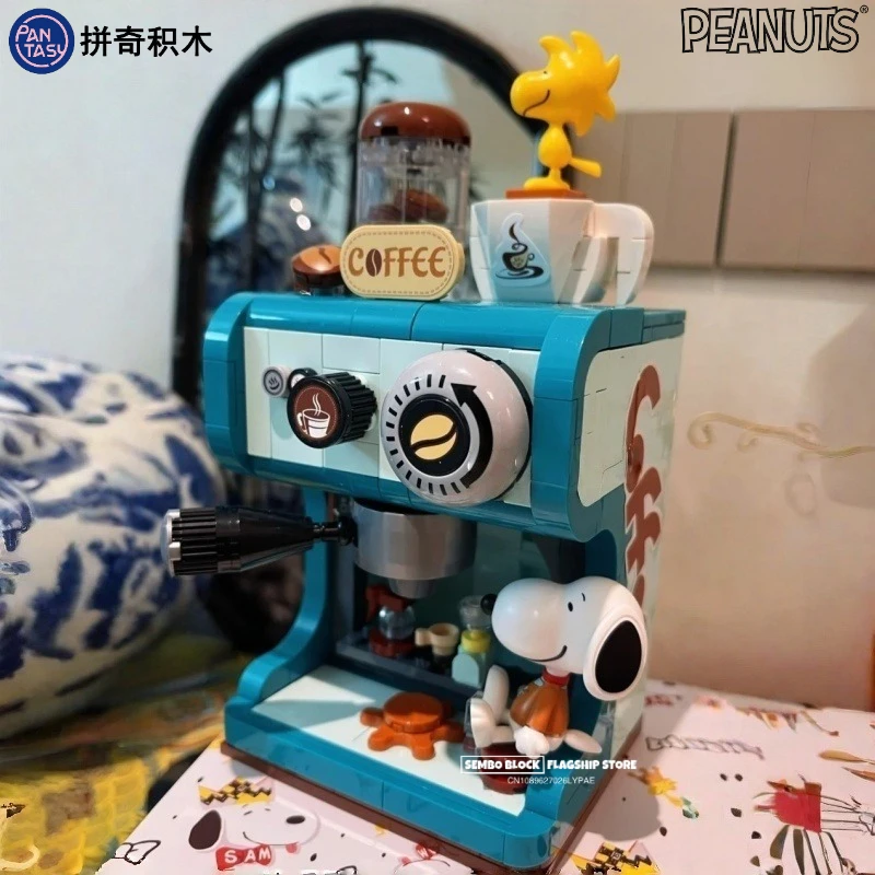 Pantasy Snoopy Assembled Building Blocks Retro Typewriter Toy Cartoon Desktop Decoration Ornament Holiday Gift
Pantasy Snoopy Assembled Building Blocks Retro Typewriter Toy Cartoon Desktop Decoration Ornament Holiday Gift