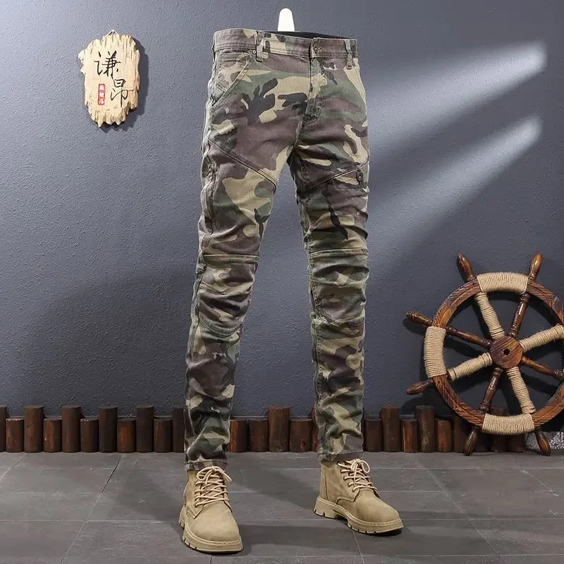 2024 Slim Camouflage Men Trousers Joggers Cargo Pants Men Summer Pants Quick Drying Drawstring Loose Casual Sweatpants D123
2024 Slim Camouflage Men Trousers Joggers Cargo Pants Men Summer Pants Quick Drying Drawstring Loose Casual Sweatpants D123