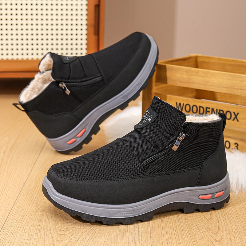 Men Winter Cotton Snow Boots Warm Thick Anti Slip Wear Resistant Outdoor Slip On Comfortable Snowshoes
Men Winter Cotton Snow Boots Warm Thick Anti Slip Wear Resistant Outdoor Slip On Comfortable Snowshoes