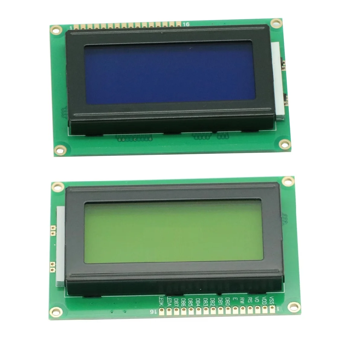 1604 LCD Display Module 16X4 Character LCD Screen Board Yellow Blue With LED Backlight SPLC780 HD44780 Controller for Arduino
1604 LCD Display Module 16X4 Character LCD Screen Board Yellow Blue With LED Backlight SPLC780 HD44780 Controller for Arduino