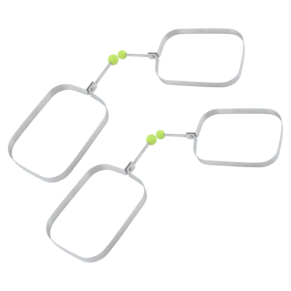 4pcs Cake Mold Medium Small Stainless Steel Baking Tools Pancake Ring Egg Shaper Rectangle Frying Rings
4pcs Cake Mold Medium Small Stainless Steel Baking Tools Pancake Ring Egg Shaper Rectangle Frying Rings