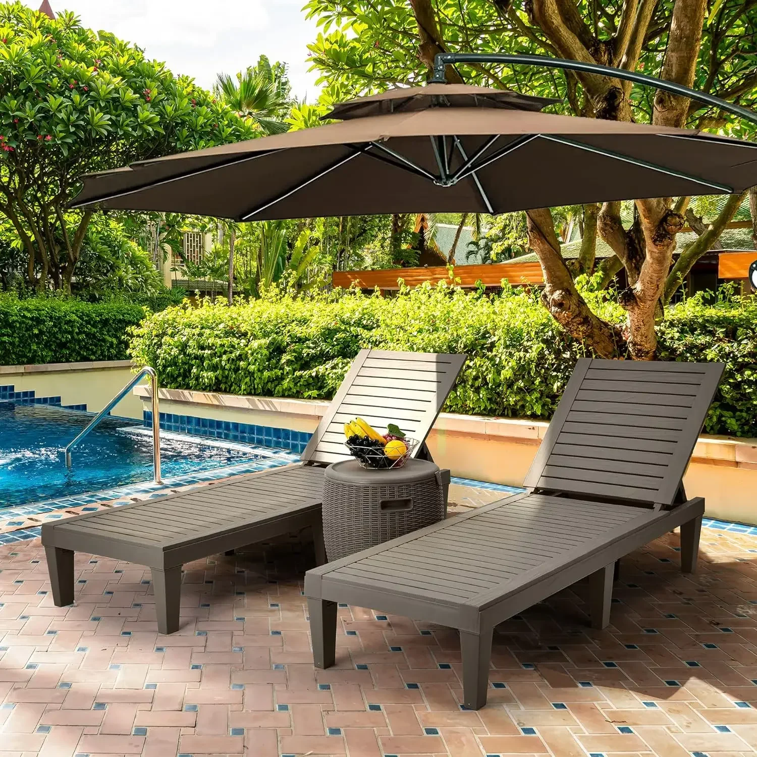 #For Outdoor Chaise Lounge Chairs Set of 1/2/4 with Adjustable Backrest, Sturdy Loungers for Patio&Poolside, Easy Assembly&Water
#For Outdoor Chaise Lounge Chairs Set of 1/2/4 with Adjustable Backrest, Sturdy Loungers for Patio&Poolside, Easy Assembly&Water