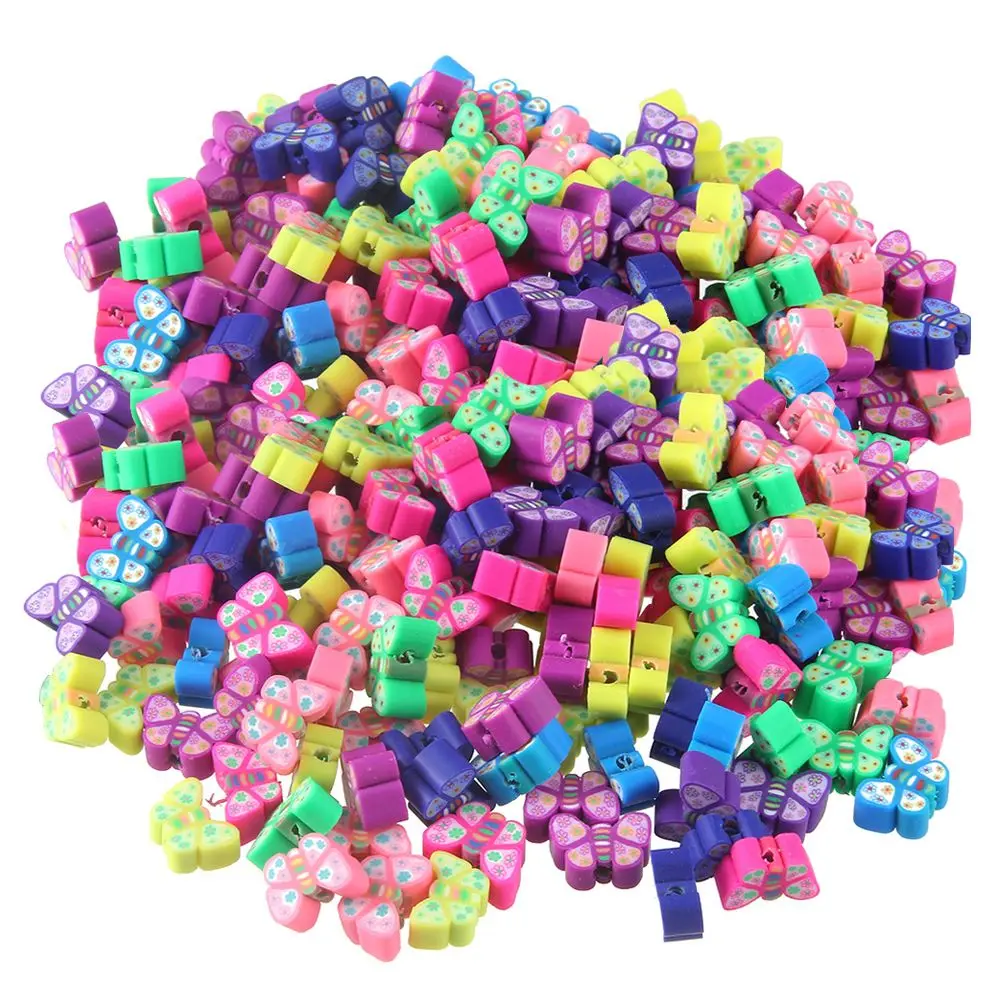Sliced Beads Butterfly Shaped Jewelry Making Accessories Multipurpose Kit DIY Craft Toy Bracelet Soft Clay Beads
Sliced Beads Butterfly Shaped Jewelry Making Accessories Multipurpose Kit DIY Craft Toy Bracelet Soft Clay Beads