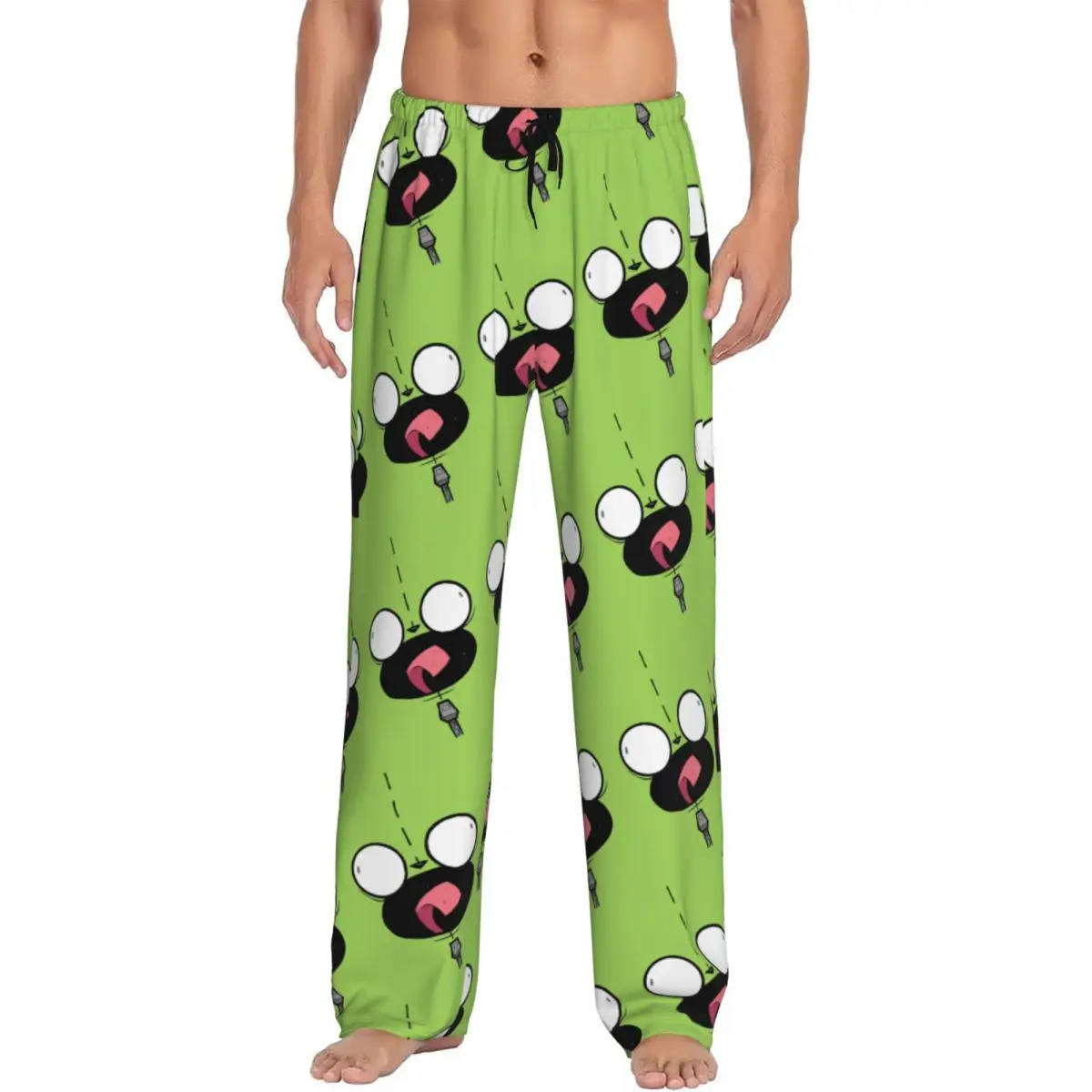 Изготовленные на заказ пижамные штаны I-Invader Z-Zim с героями мультфильмов для мужчин, одежда для сна, эластичные штаны для сна с карманами
Изготовленные на заказ пижамные штаны I-Invader Z-Zim с героями мультфильмов для мужчин, одежда для сна, эластичные штаны для сна с карманами