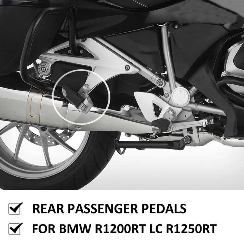 Комплект для занижения подножек пассажира мотоцикла BMW R1200RT LC R1250 1200LC, совместимый с моделями 2014-2021 годов
Комплект для занижения подножек пассажира мотоцикла BMW R1200RT LC R1250 1200LC, совместимый с моделями 2014-2021 годов