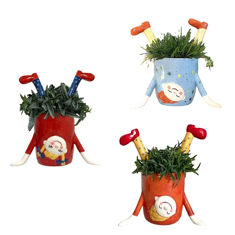CQMF-Inverted Girl Flower Pot Flower Pot Indoor Outdoor Succulent Plant Container Home Balcony Garden Dress Up
CQMF-Inverted Girl Flower Pot Flower Pot Indoor Outdoor Succulent Plant Container Home Balcony Garden Dress Up