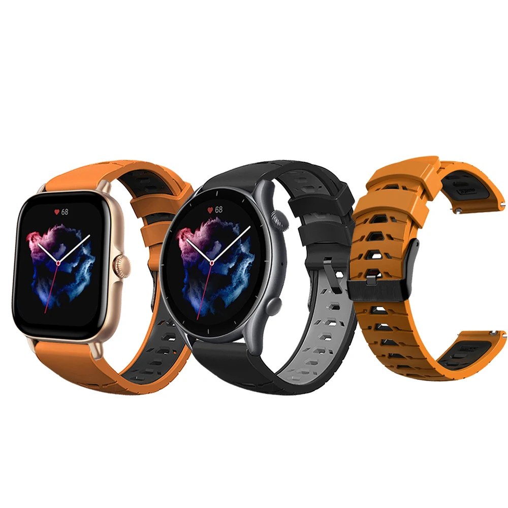 Ремешок сменный силиконовый для Amazfit GTR 3 Pro/GTS 2 mini 2e/Bip U S/Stratos/GTR 47 мм 42 мм
Ремешок сменный силиконовый для Amazfit GTR 3 Pro/GTS 2 mini 2e/Bip U S/Stratos/GTR 47 мм 42 мм