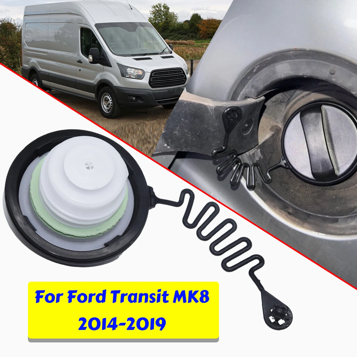 For Ford Transit MK8 2014-2019 Fuel Tank Filler Cap Assy Petrol Diesel Models Plug Cover Replace Engine Light Gas 7S619030CB Car
For Ford Transit MK8 2014-2019 Fuel Tank Filler Cap Assy Petrol Diesel Models Plug Cover Replace Engine Light Gas 7S619030CB Car