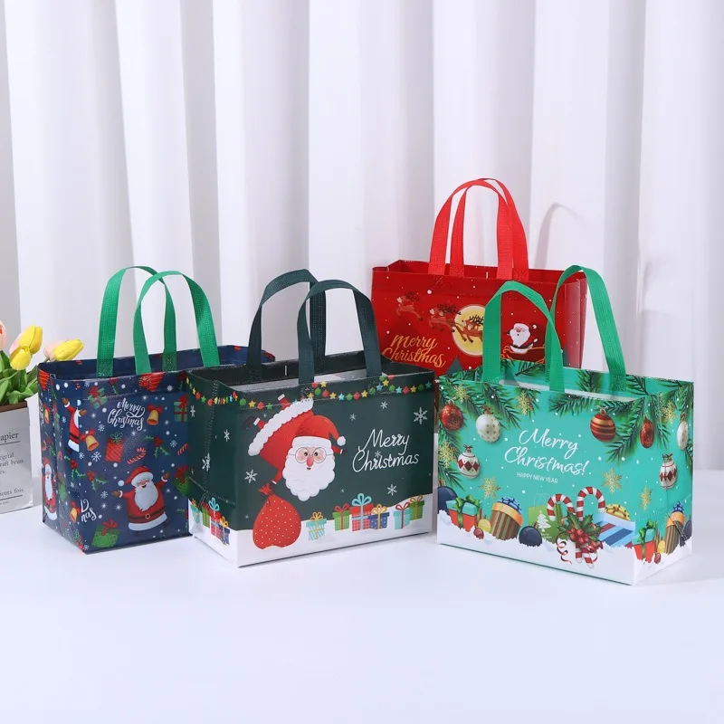 10/30pcs Large Capacity Christmas Gift Bag Non-Woven Handbag Waterproof Bag Christmas Decoration Party Gift Bag
10/30pcs Large Capacity Christmas Gift Bag Non-Woven Handbag Waterproof Bag Christmas Decoration Party Gift Bag