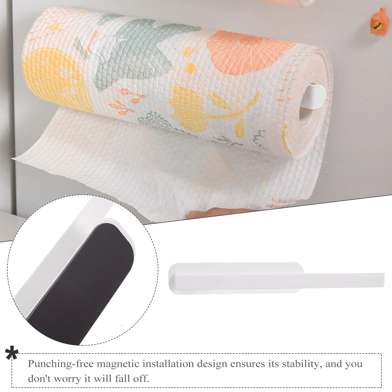 Magnetic Holder Rack For Kitchen Roll Paper Towel Bar Fridge Space Saving Organizer Paper Towel Holder Rack No Drill
Magnetic Holder Rack For Kitchen Roll Paper Towel Bar Fridge Space Saving Organizer Paper Towel Holder Rack No Drill
