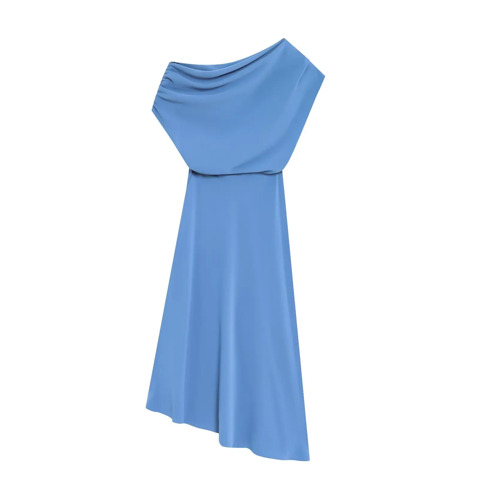 Women's new chic fashion irregular design casual slim slanted shoulder MIDI dress retro sleeveless side zipper women's dress
Women's new chic fashion irregular design casual slim slanted shoulder MIDI dress retro sleeveless side zipper women's dress