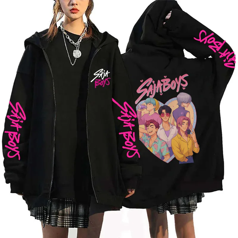 Anime Cartoon Kpop Demon Hunters Rumi Mira Zoey Hoodie Spring Autumn New Women's Velvet Coat Fashion Casual Hoodie Girl Gifts
Anime Cartoon Kpop Demon Hunters Rumi Mira Zoey Hoodie Spring Autumn New Women's Velvet Coat Fashion Casual Hoodie Girl Gifts