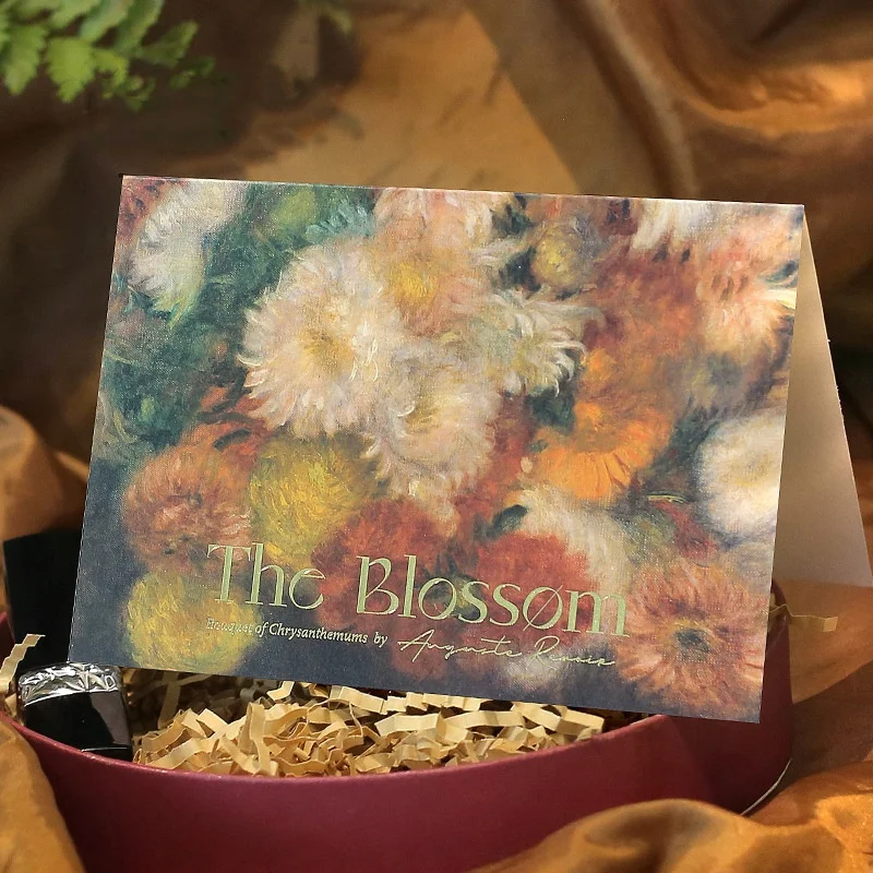 8Pcs Hot-Stamped Greeting Card Set | Art Journal Series | Masterpiece Artist Rose Gift Card Greetings
8Pcs Hot-Stamped Greeting Card Set | Art Journal Series | Masterpiece Artist Rose Gift Card Greetings