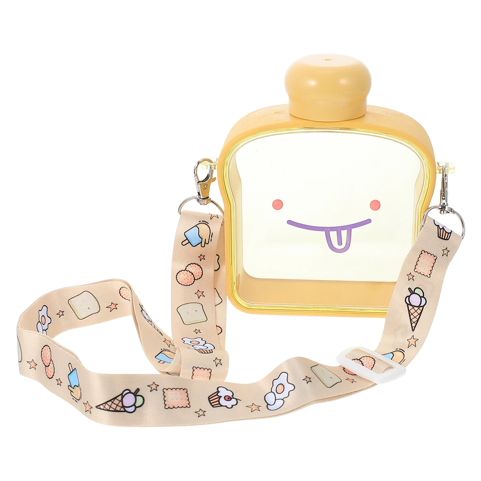 1pc Bread Shaped Water Cup Kawaii Portable Bottle Yellow Plastic Kids Adorable Tea Milk Coffee Juice Container Foldable Durable
1pc Bread Shaped Water Cup Kawaii Portable Bottle Yellow Plastic Kids Adorable Tea Milk Coffee Juice Container Foldable Durable
