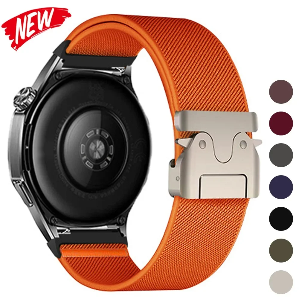 22mm 20mm for Samsung Galaxy Watch 7 6 5 4 40mm 44mm Nylon Strap 6Classic 47mm Elastic Band for Huawei Watch GT5 3 4Pro Strap
22mm 20mm for Samsung Galaxy Watch 7 6 5 4 40mm 44mm Nylon Strap 6Classic 47mm Elastic Band for Huawei Watch GT5 3 4Pro Strap