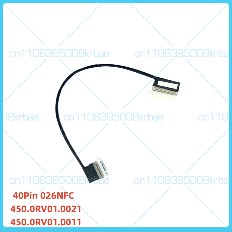 Новый оригинальный кабель для экрана INF16, подходящий для Dell Alienware M16 R1. 40-контактный разъем, 026NFC, 450.0RV01.001
Новый оригинальный кабель для экрана INF16, подходящий для Dell Alienware M16 R1. 40-контактный разъем, 026NFC, 450.0RV01.001