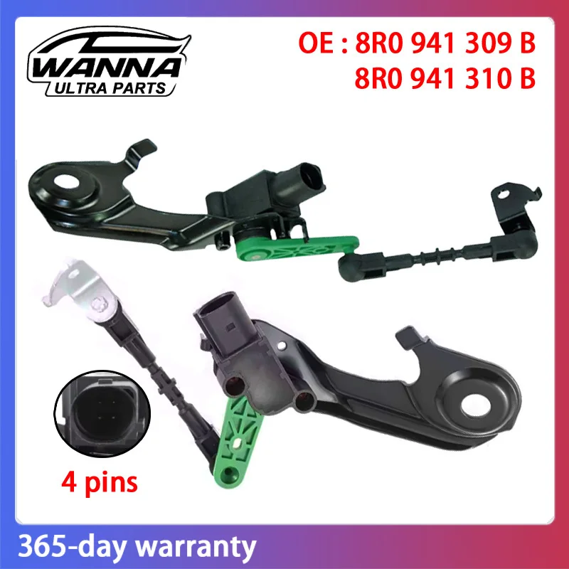 8R0941309B 8R0941310E 4H0941309C 4H0941310C Headlight Level Sensor for AUDI A6 C7 2010-18,A7/S7,A8L D4 2.0/3.0/4.0,Q5 2008-17
8R0941309B 8R0941310E 4H0941309C 4H0941310C Headlight Level Sensor for AUDI A6 C7 2010-18,A7/S7,A8L D4 2.0/3.0/4.0,Q5 2008-17