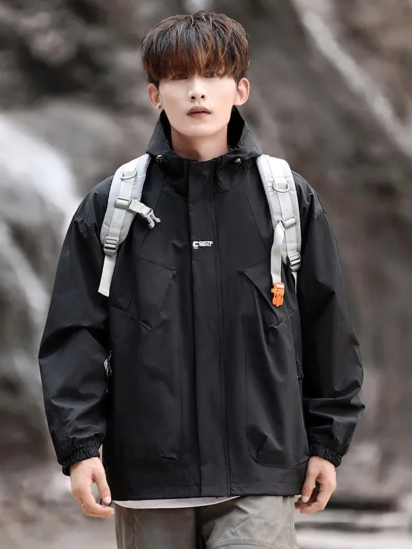 Мужская уличная ветрозащитная куртка с капюшоном, осенне-зимняя рабочая одежда для пешего туризма, полета, пальто Utili на подкладке, застежка-молния
Мужская уличная ветрозащитная куртка с капюшоном, осенне-зимняя рабочая одежда для пешего туризма, полета, пальто Utili на подкладке, застежка-молния