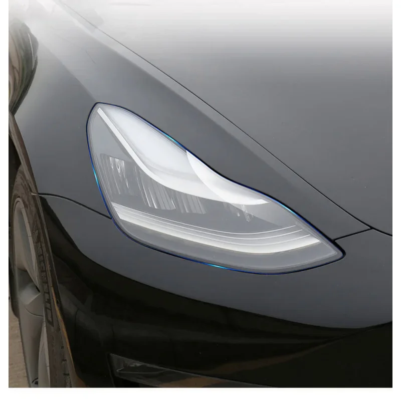 Front Headlamp Car Styling Sticker For Tesla Model XSY 3 Headlamps TPU Smoked Black Headlights Protector Film accessories
Front Headlamp Car Styling Sticker For Tesla Model XSY 3 Headlamps TPU Smoked Black Headlights Protector Film accessories