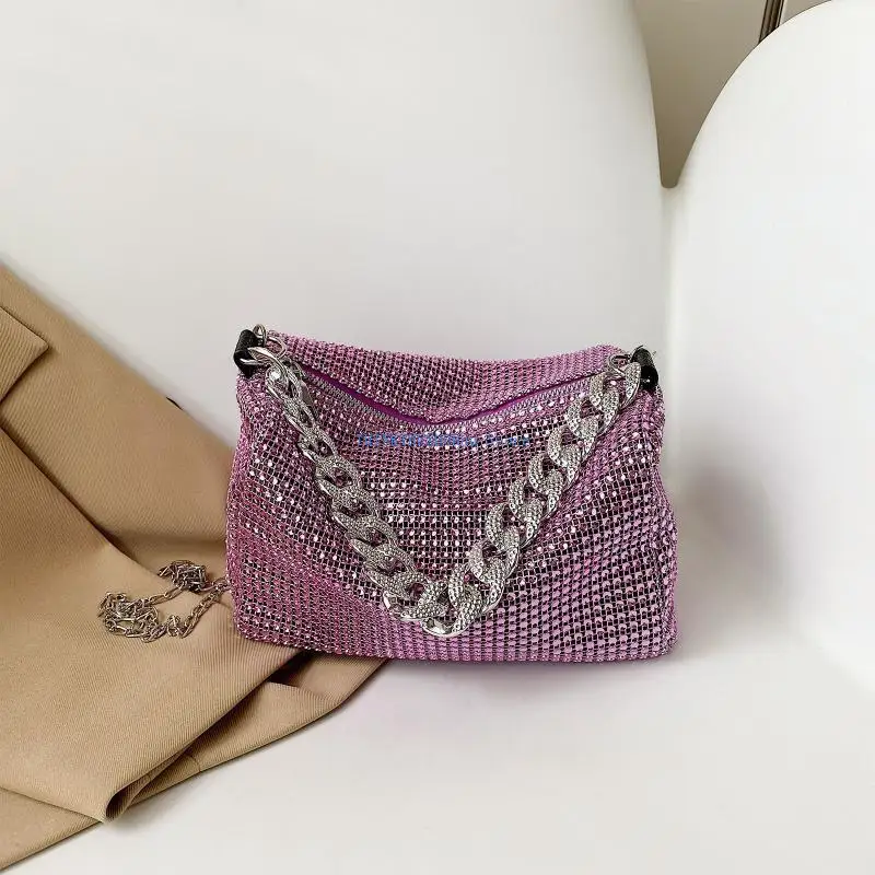 63HC Delicate for Rhinestone Evening Bag Handbag Crossbody Bag for Outdoor Activities
63HC Delicate for Rhinestone Evening Bag Handbag Crossbody Bag for Outdoor Activities