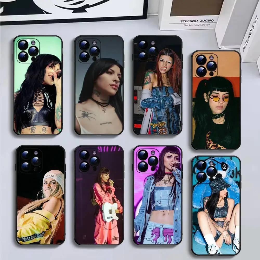Cazzu Error 93 Singer Phone Case For iPhone16,15,14,13,12,11 Plus,Pro Max,XS,X,XR,SE,Mini,8,7,Soft Black Cover 
Cazzu Error 93 Singer Phone Case For iPhone16,15,14,13,12,11 Plus,Pro Max,XS,X,XR,SE,Mini,8,7,Soft Black Cover