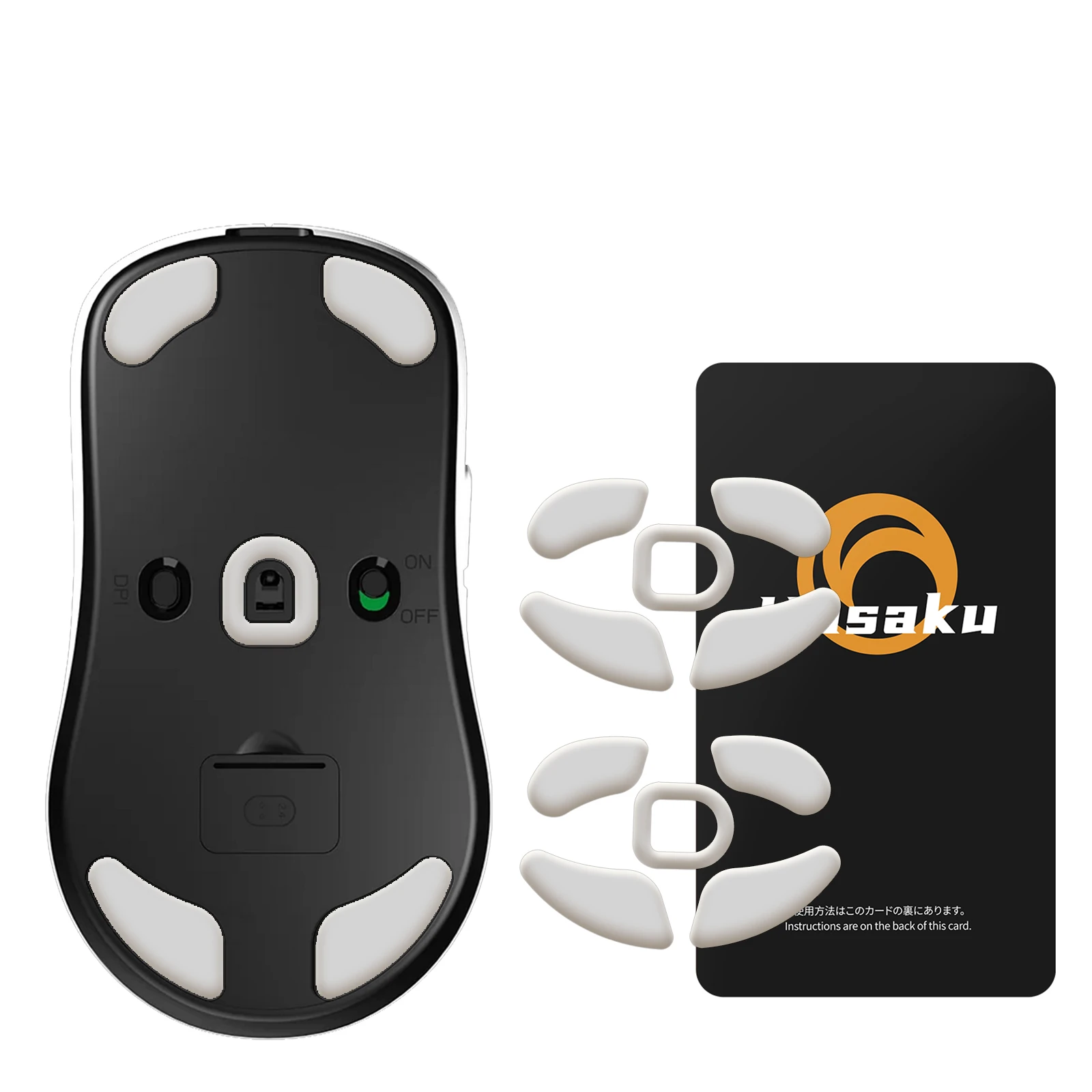 2 Sets HASAKU Rounded Curved Edges Gaming Mouse Feet Skates for NINJUTSO SORA Game Wireless Mouse Feet Pad Replacement
2 Sets HASAKU Rounded Curved Edges Gaming Mouse Feet Skates for NINJUTSO SORA Game Wireless Mouse Feet Pad Replacement