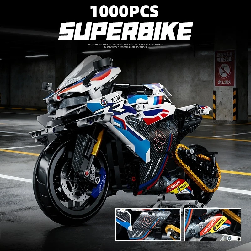 1000PCS Motorcycle Building Blocks Toys Sets Holiday Decorative Ornaments Bricks For Kids Adult Christmas Gifts
1000PCS Motorcycle Building Blocks Toys Sets Holiday Decorative Ornaments Bricks For Kids Adult Christmas Gifts