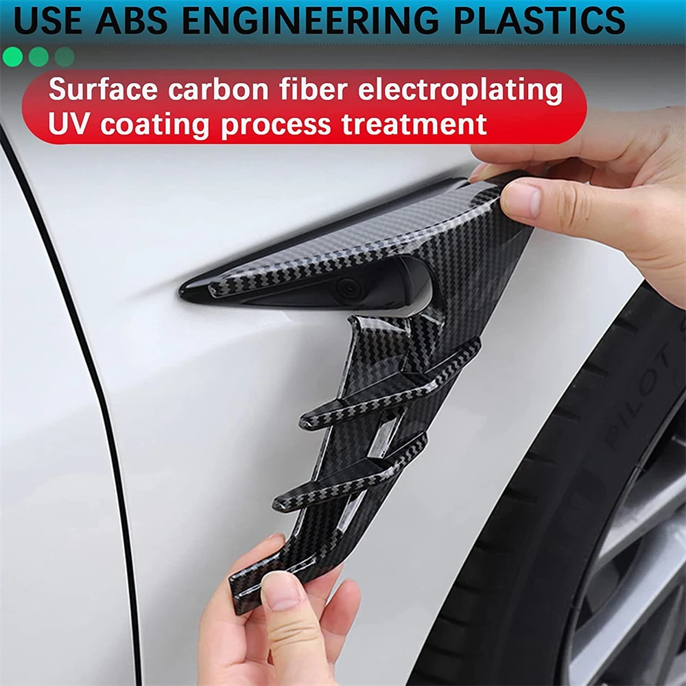 ABS Carbon Fiber Side Camera Indicator Protection Cover Decoration Modification Accessories for Model 3 Model Y Autopilot 2.0-3.
ABS Carbon Fiber Side Camera Indicator Protection Cover Decoration Modification Accessories for Model 3 Model Y Autopilot 2.0-3.