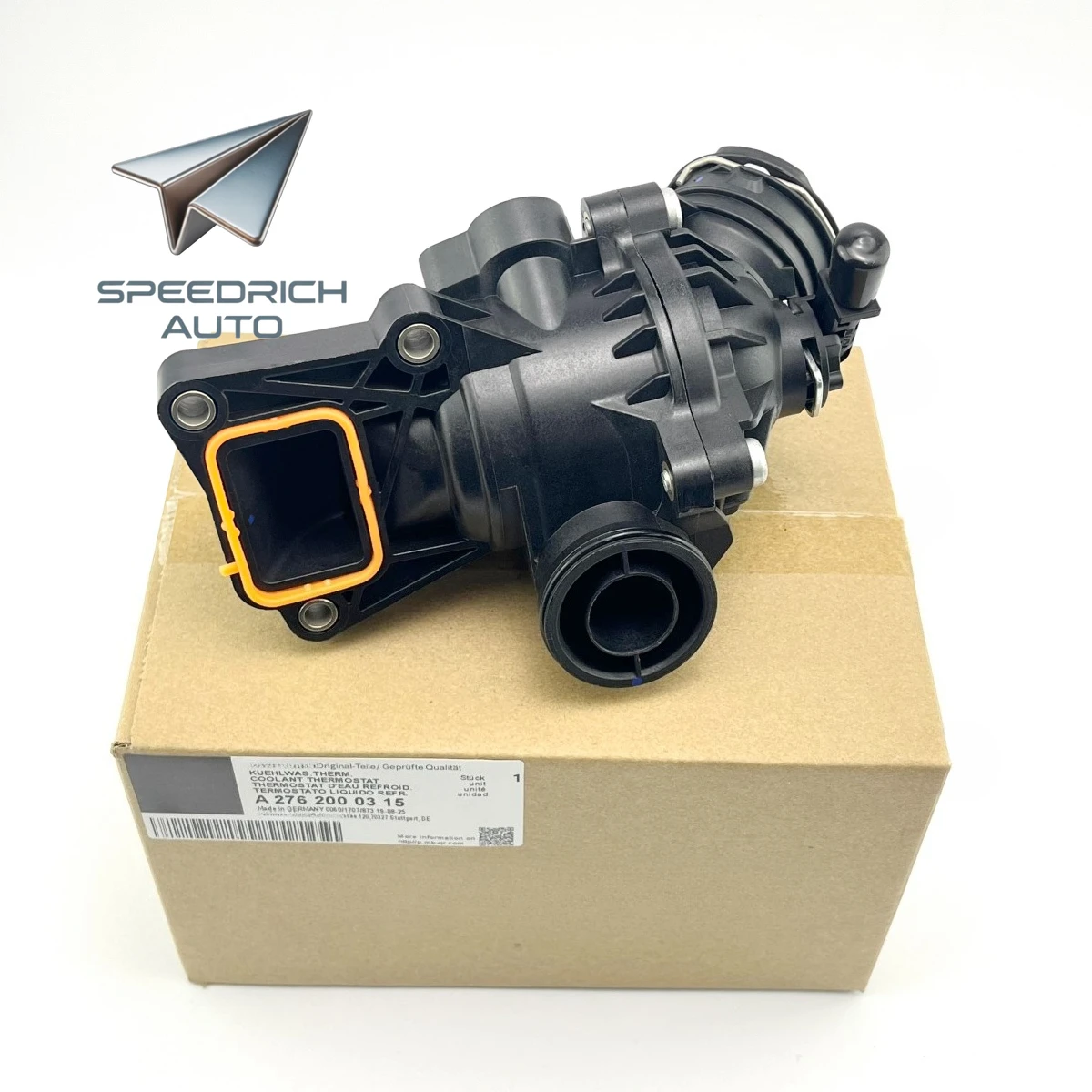A2762000315 Coolant Thermostat for Mercedes-Benz V6 M276 DE30LA M276 DE30LA
A2762000315 Coolant Thermostat for Mercedes-Benz V6 M276 DE30LA M276 DE30LA