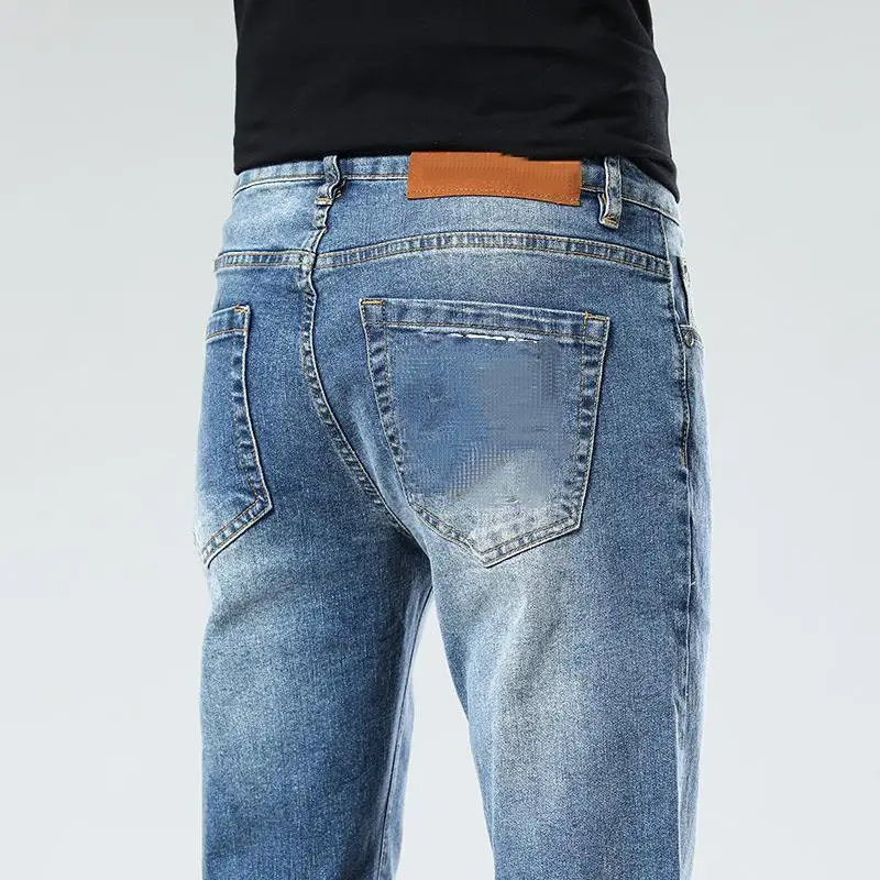 New Trendy Men's Jean Autumn Winter High-Quality Men's Clothing Fashionable Slim Fit Versatile Casual Versatile Men's Jeans
New Trendy Men's Jean Autumn Winter High-Quality Men's Clothing Fashionable Slim Fit Versatile Casual Versatile Men's Jeans