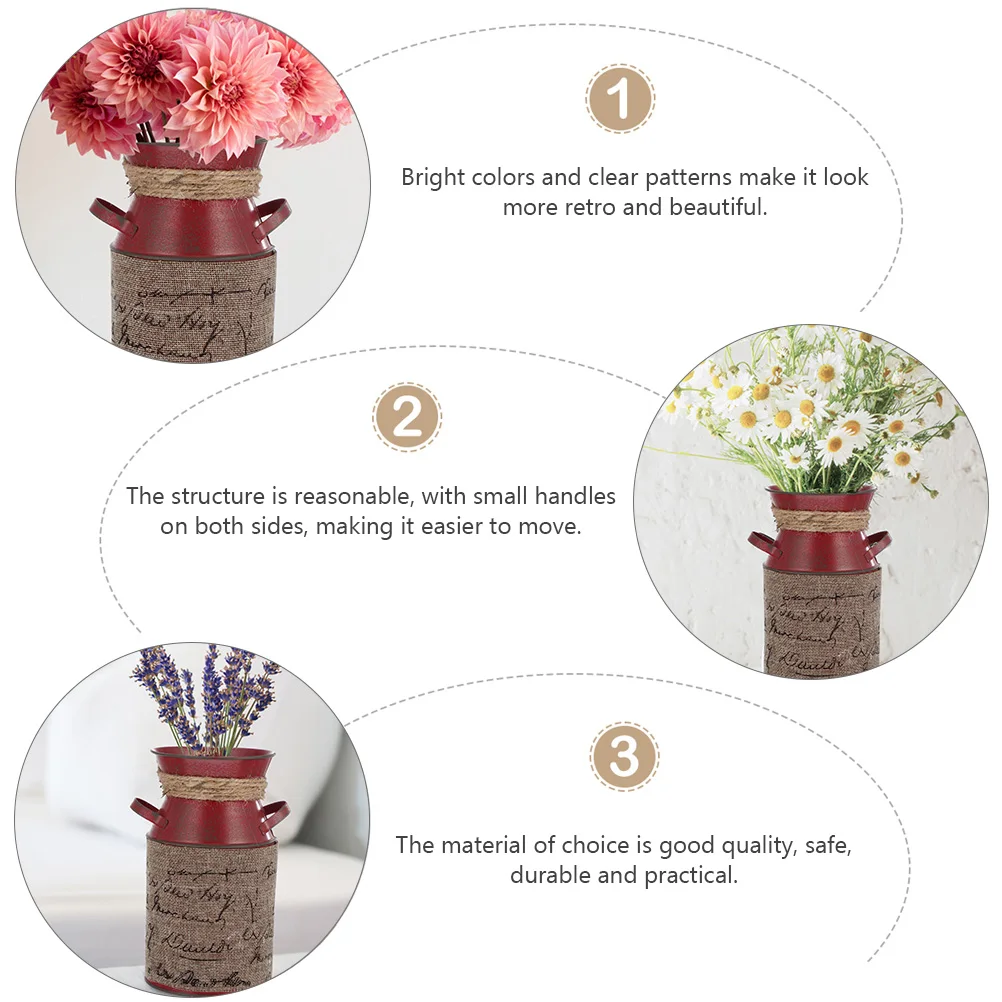 2Pcs Iron Flower Bucket Tin Planter Vintage Decorative Pots Plant Garden Home Ornament Storage Retro Style Durability Safe
2Pcs Iron Flower Bucket Tin Planter Vintage Decorative Pots Plant Garden Home Ornament Storage Retro Style Durability Safe