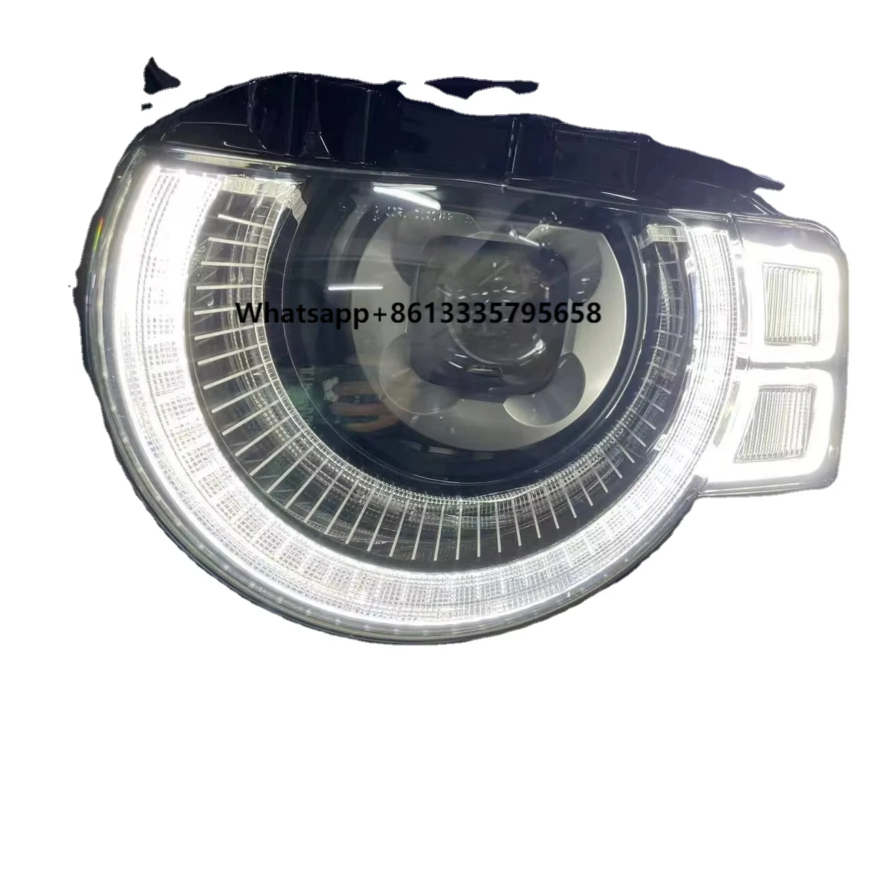 High-end LED Headlights Suitable for All Land Rover Defender Models Super Bright Daytime Running Lights with Customizable Colors
High-end LED Headlights Suitable for All Land Rover Defender Models Super Bright Daytime Running Lights with Customizable Colors