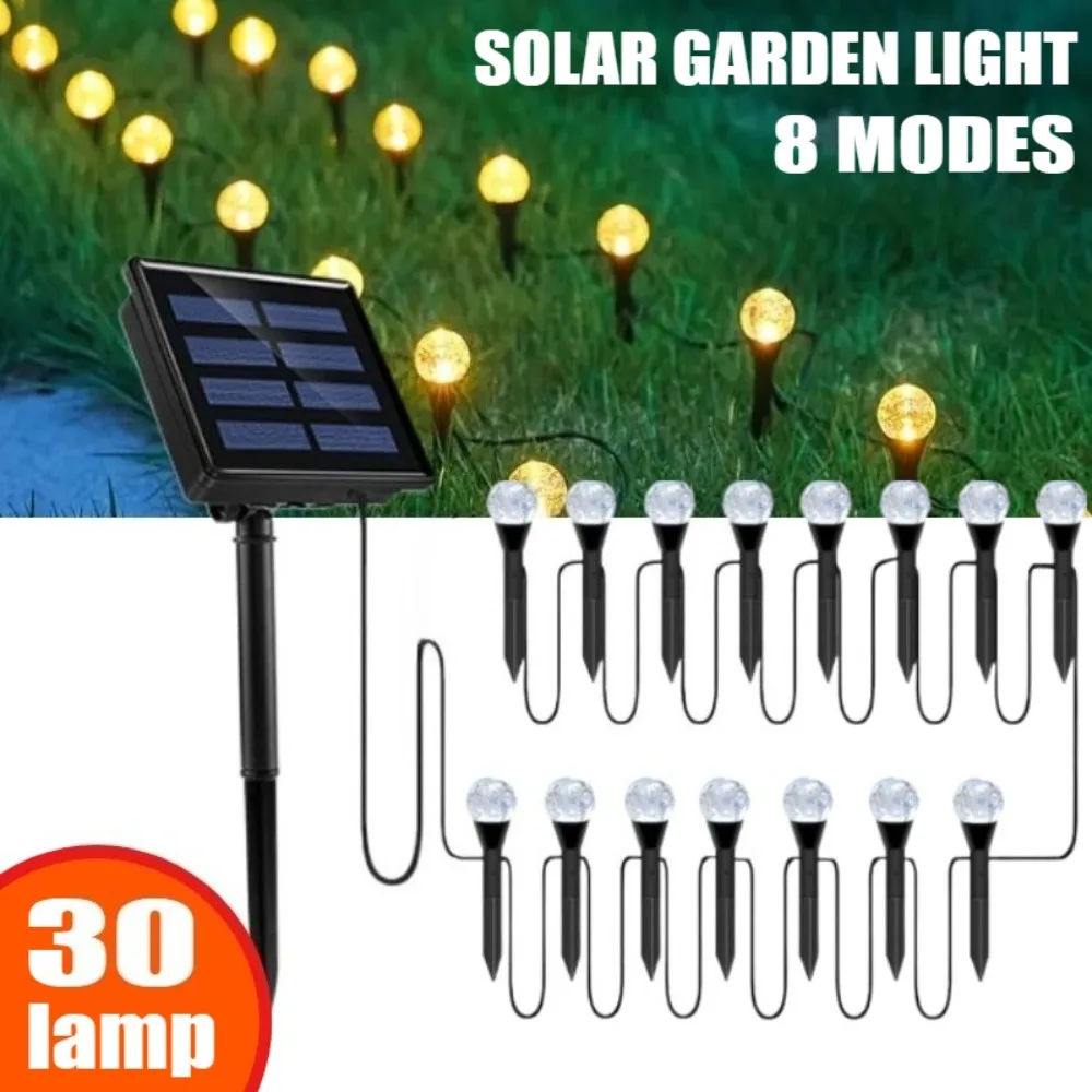 Solar Bubble Ball Lawn Lights Outdoor Garden Pilot Light String for Lawn Patio Camping Birthday Lawn Decor Decoration Lighting
Solar Bubble Ball Lawn Lights Outdoor Garden Pilot Light String for Lawn Patio Camping Birthday Lawn Decor Decoration Lighting
