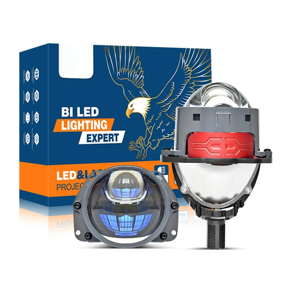 Automotive LED headlights 3-inch lossless double lens laser headlights Single direct LED headlights H4 H7 H11 Universal
Automotive LED headlights 3-inch lossless double lens laser headlights Single direct LED headlights H4 H7 H11 Universal