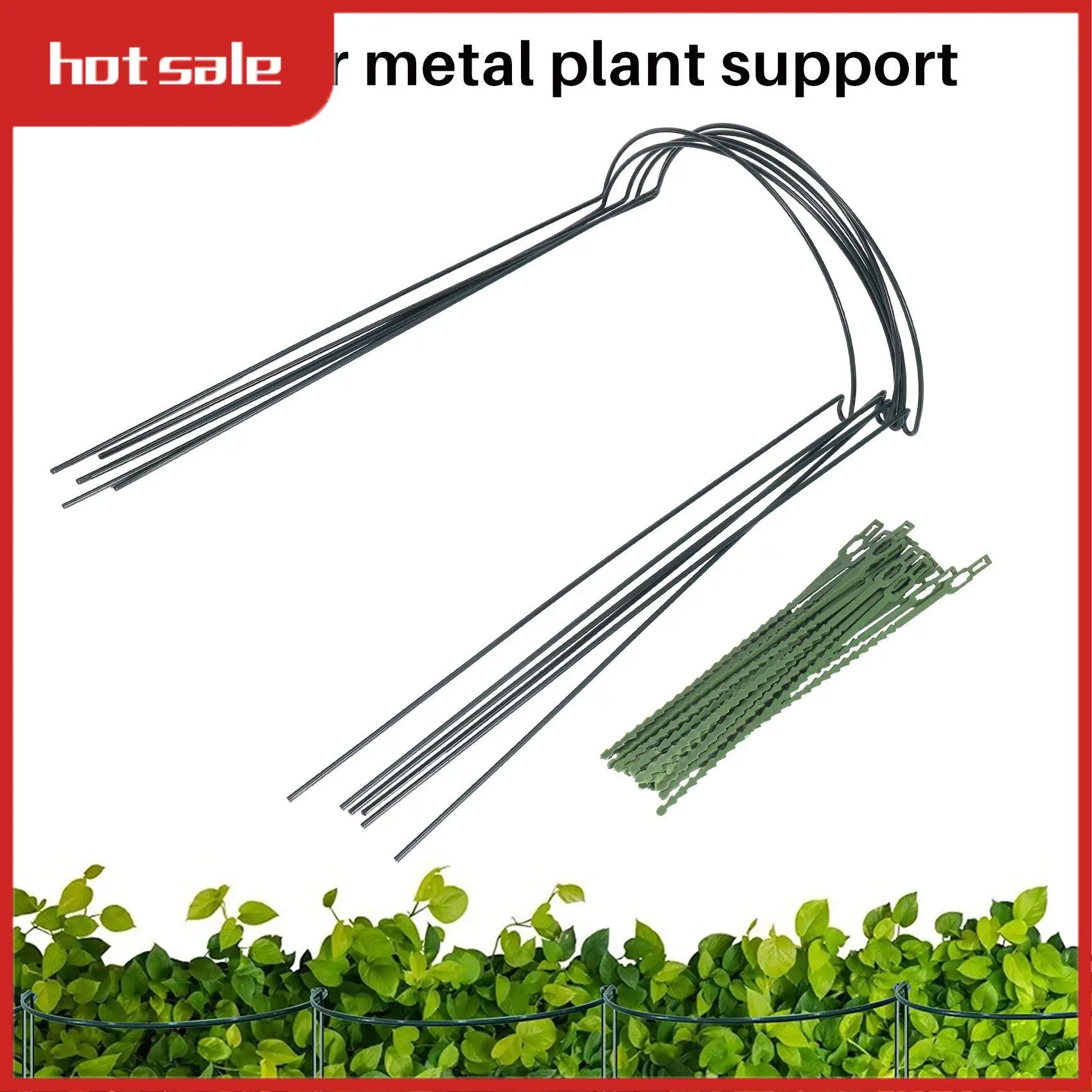 A21I-Garden Support Stake, 6-Pack Half Round Metal Garden Plant Supports, Garden Plant Support Ring, Garden Plant Support
A21I-Garden Support Stake, 6-Pack Half Round Metal Garden Plant Supports, Garden Plant Support Ring, Garden Plant Support