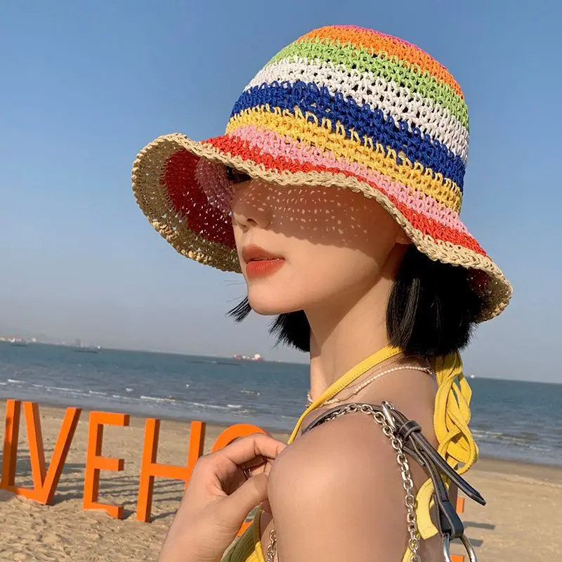 French Lace Raffia Women's Summer Seaside New Big Brim Shade Vacation Sun Protection Hollow Beach Hat
French Lace Raffia Women's Summer Seaside New Big Brim Shade Vacation Sun Protection Hollow Beach Hat