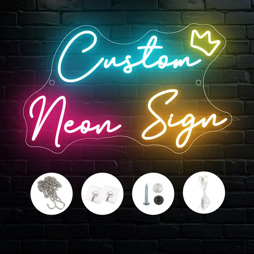 Custom Crown Neon Sign - USB Powered Ideal for Weddings, Birthdays, Halloween, Christmas, Graduations & Parties new year lights
Custom Crown Neon Sign - USB Powered Ideal for Weddings, Birthdays, Halloween, Christmas, Graduations & Parties new year lights