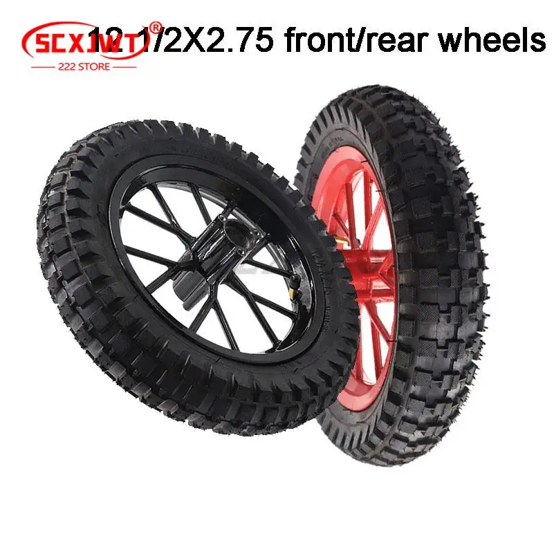 12 1/2 X 2.75 Front or Rear Wheel Assembly 12 1/2X2.75 Tire for Razor Dirt Bike Rocket MX350 MX400 Mini Dirtbike
12 1/2 X 2.75 Front or Rear Wheel Assembly 12 1/2X2.75 Tire for Razor Dirt Bike Rocket MX350 MX400 Mini Dirtbike
