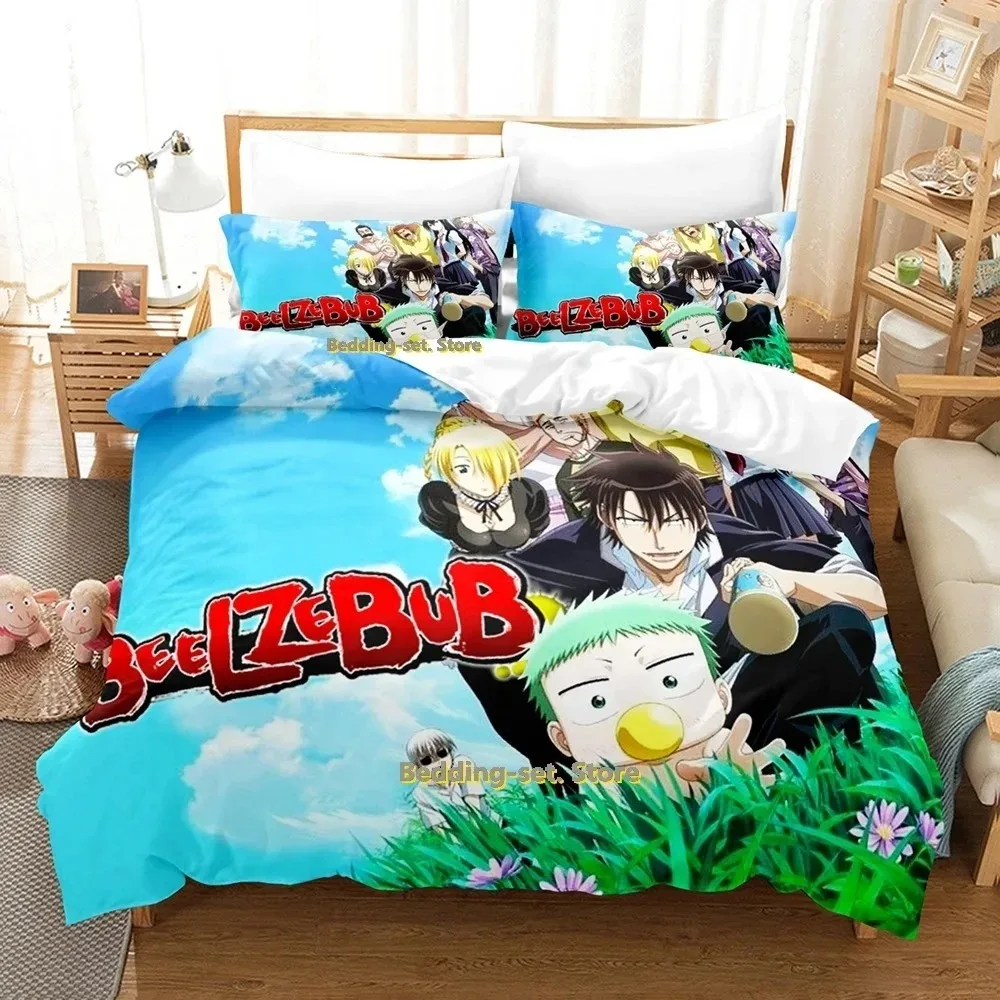 Beelzebub Bedding Set Single Twin Full Queen King Size Bed Set Adult Kid Bedroom Duvetcover Sets 3D Print Anime Bed Sheet Set
Beelzebub Bedding Set Single Twin Full Queen King Size Bed Set Adult Kid Bedroom Duvetcover Sets 3D Print Anime Bed Sheet Set